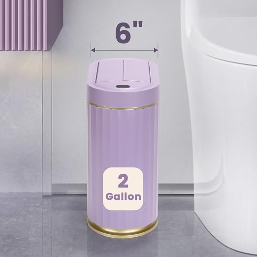 ELPHECO Motion Sensor Bathroom Trash Can - Image 3