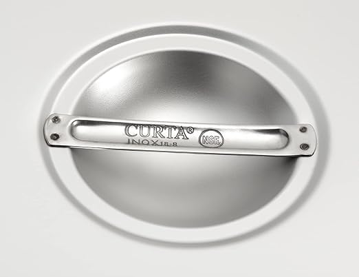 CURTA 6-Pack 1/9 Size Steam Table Pan Cover With Handle, NSF, Hotel Pan Lid, Catering Food Container Cover