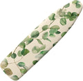 Green Leaves Easy Installation 15x54 Ironing Board Cover and Pad and Elastic by Hinthetall