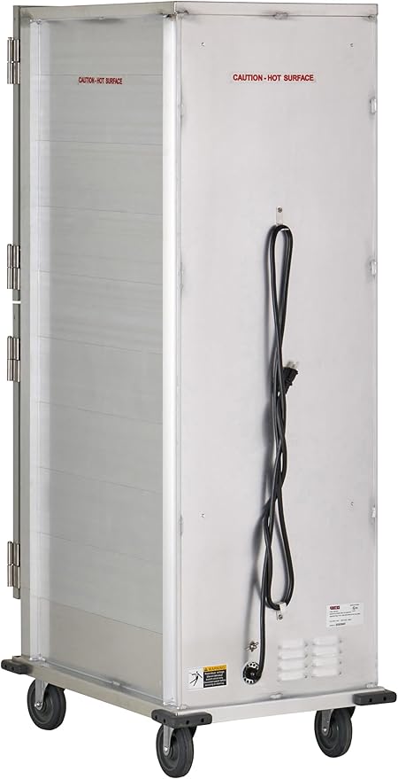 Kratos Full Size Commercial Non-Insulated Holding and Proofing Cabinet with Clear Dutch Doors, Holds 36 Full Size Sheet Pans, 120V, 1440W (28W-602)