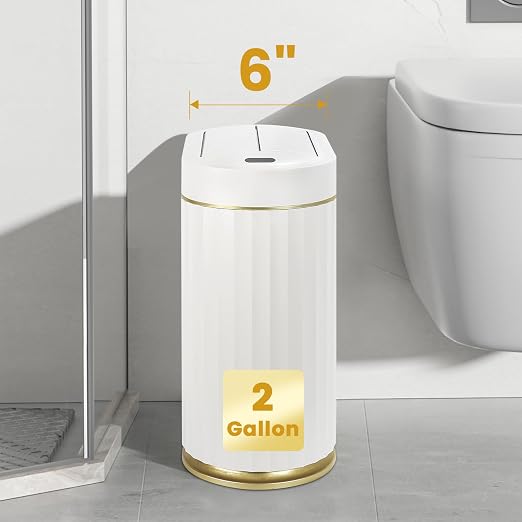 ELPHECO Motion Sensor Bathroom Trash Can - Image 4