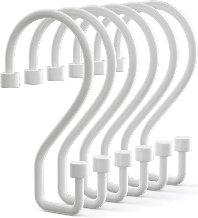 Goowin Shower Curtain Hooks, Rustproof Shower Curtain Hangers, Kitchen Utensils by Goowin