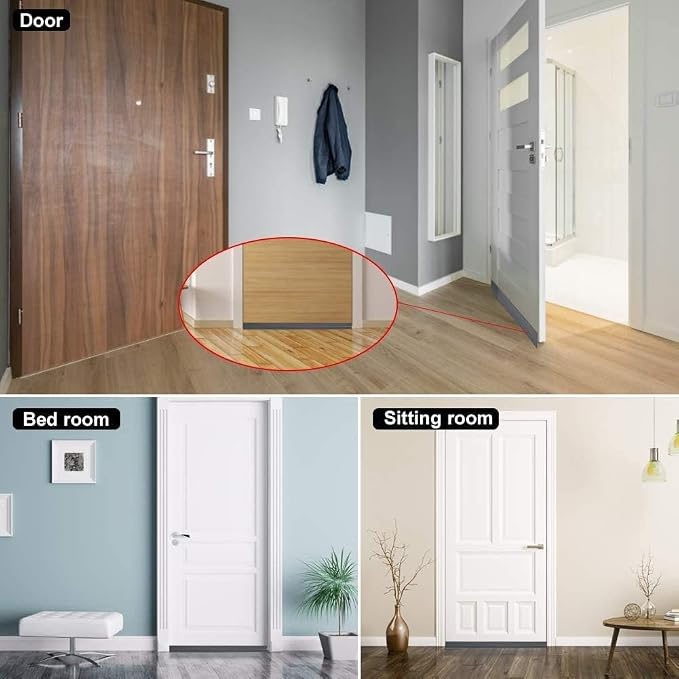 Suptikes 2 Pack Door Draft Stopper，Door Sweep - Image 5