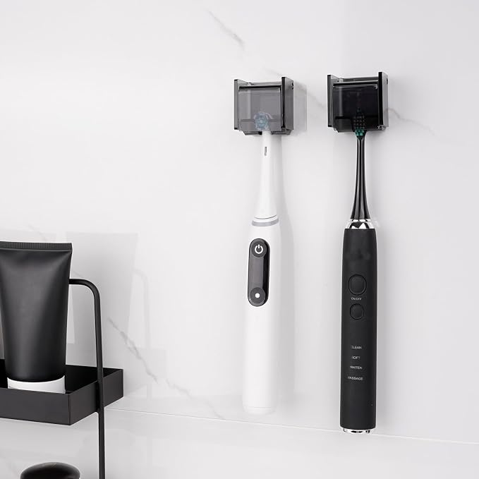 2 PCS Toothbrush Holder Wall Mounted - Image 6