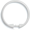 Kenney KN61217 Rust-Proof Smooth Plastic Shower Curtain Rings by Kenney