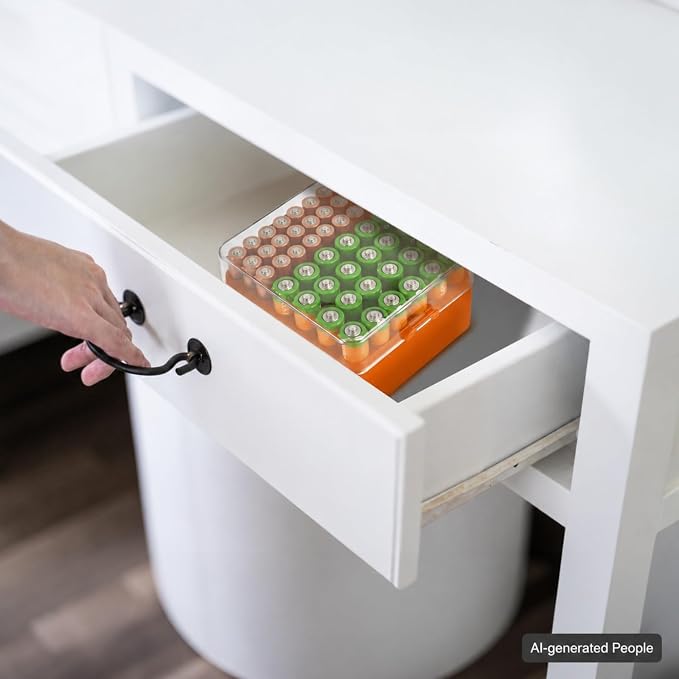 ALCYON Plastic Battery Organizer Storage Case - Image 7