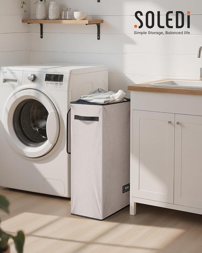 SOLEDI Slim Laundry Basket - Image 2
