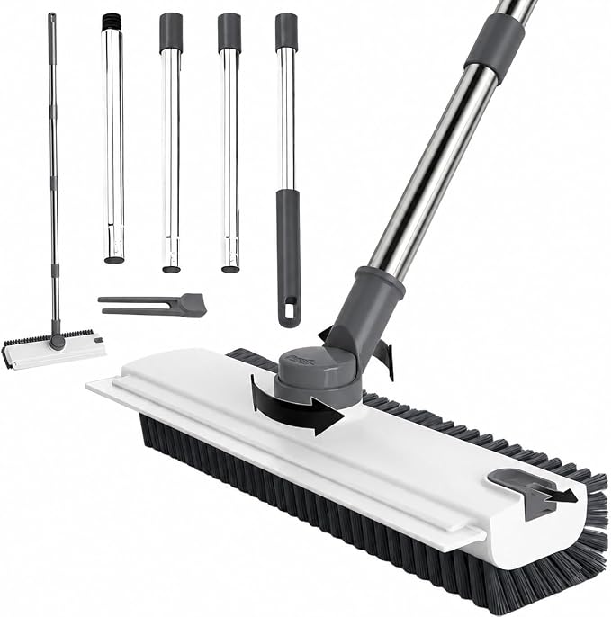 3 in 1 Floor Scrub Brush, Floor Scrubber by Unknown