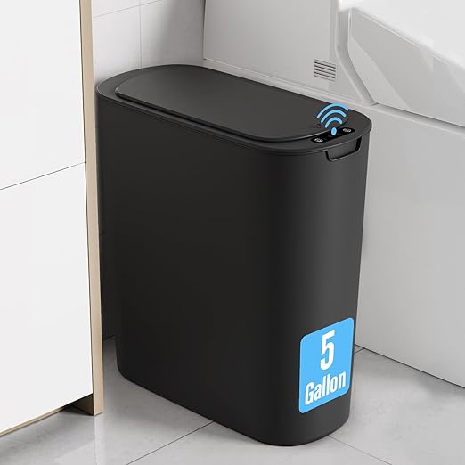 Cesun 5 Gallon Automatic Bathroom Trash Can by Cesun