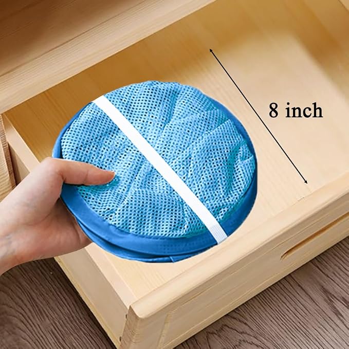 Mesh Pop Up Laundry Hamper, Collapsible Laundry Baskets, Foldable Dirty Clothes - Image 6