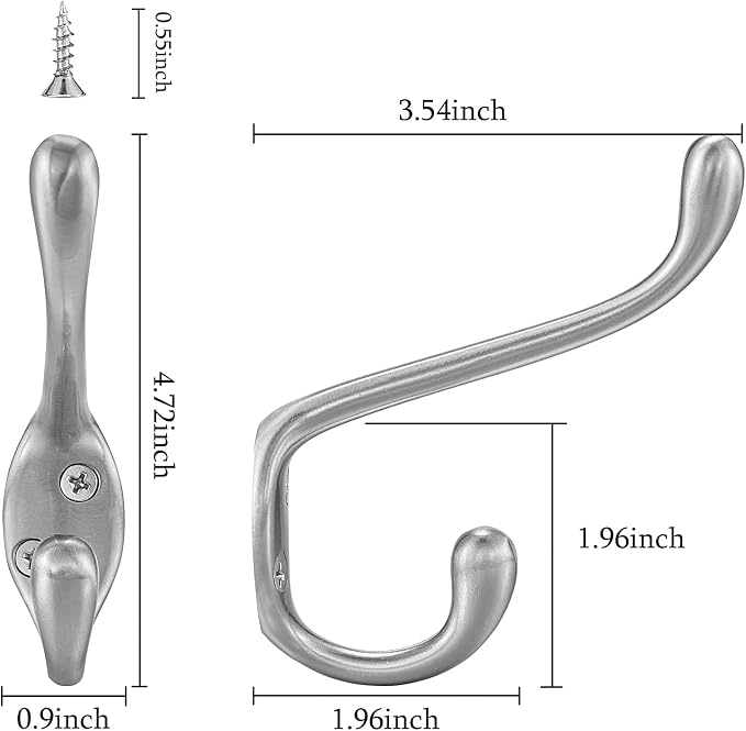 Coat Hooks 10 Pack - Image 2