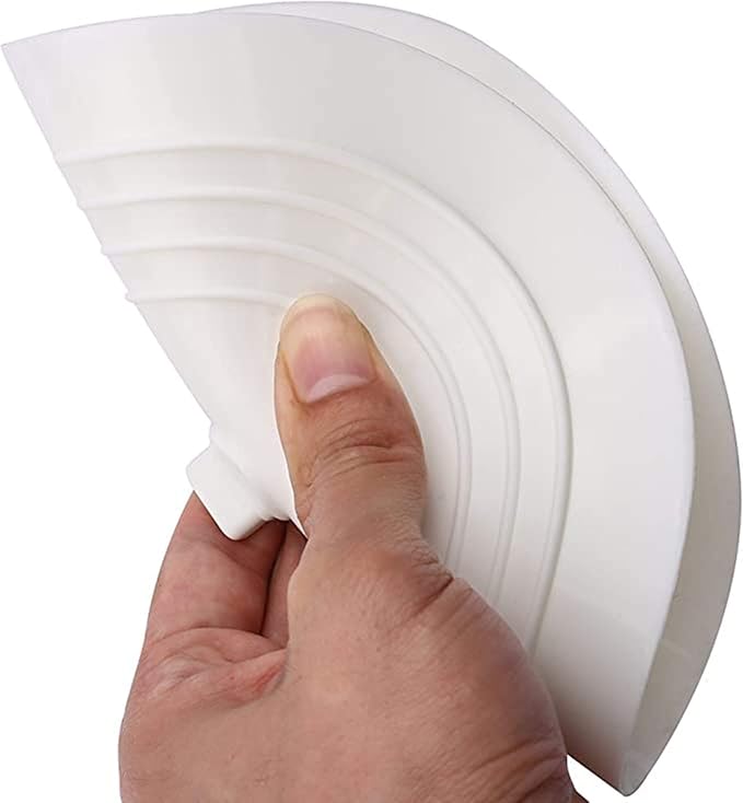 tifanso 2PCS 6" Silicone Bathtub Drain Stopper & Hair Catcher - Image 3