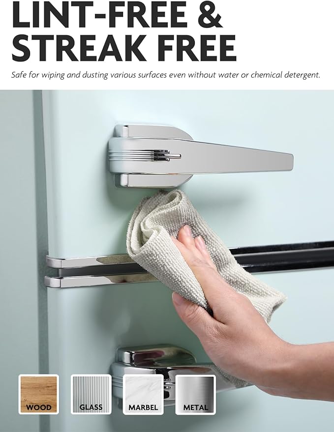 Fantasticlean Microfiber Cleaning Cloth Roll- 75 Sheets, Tear-away Microfiber - Image 3