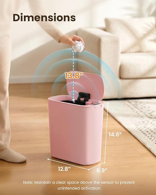 Cesun 5 Gallon Automatic Bathroom Trash Can - Image 8