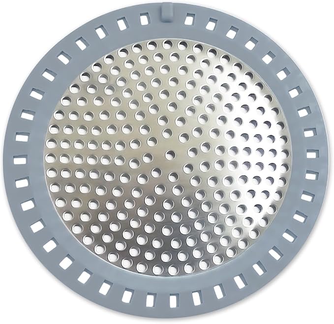 Huntonry Drain Hair Catcher, Shower Hair Drain Catcher, Shower Drain Cover by Huntonry