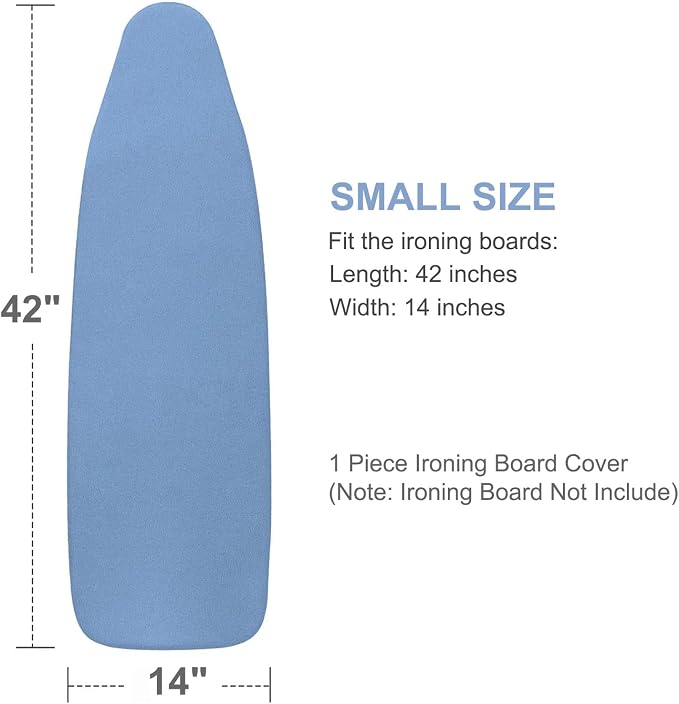 VividPaw 14x42 Inch Over-The-Door Ironing Board Cover, User-Friendly Design - Image 2