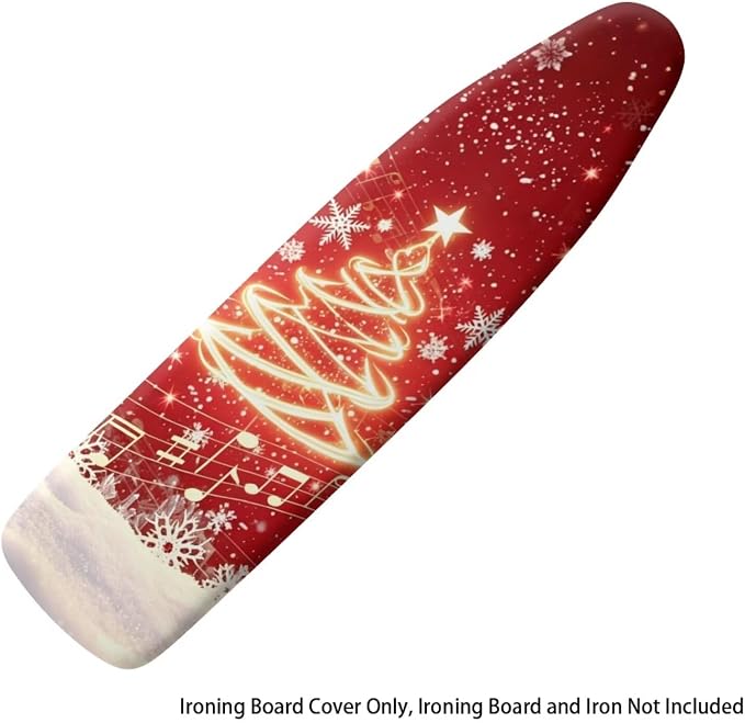 Christmas Tree Ironing Board Cover and Pad 15x54 Inch Standard Size Iron Board - Image 6