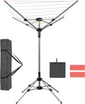 Clothesline Outdoor and Indoor Portable Umbrella Drying Rack, Stable Quad Leg by CROS