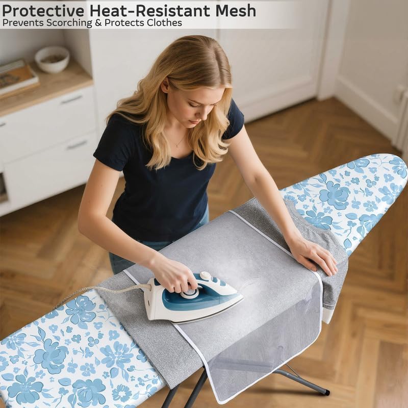 FIOBEE Ironing Board Cover and Pad Extra Thick Iron Board Pad - Image 6