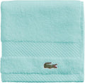Lacoste Heritage 100% Supima Cotton Wash Cloth 13" x 13", Mint | Highly by Unknown