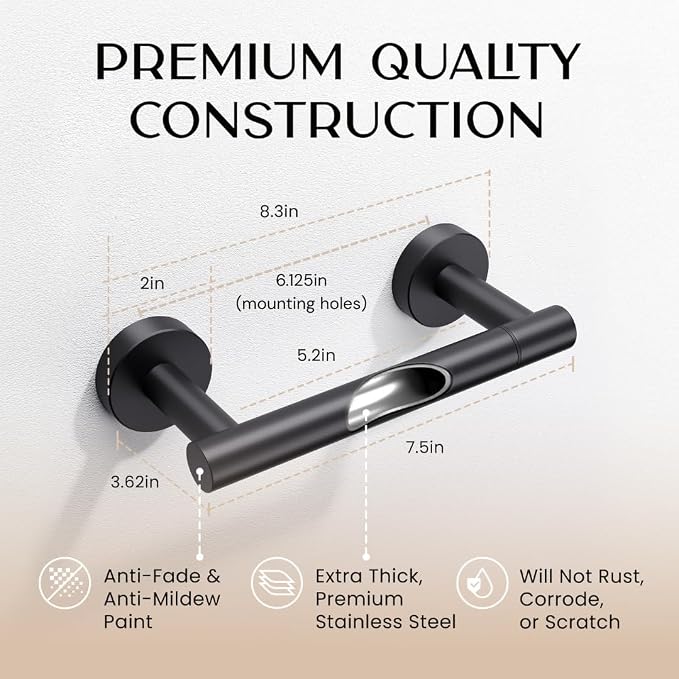 Day Moon™ - Toilet Paper Holder - Modern Roll Holder - Image 2