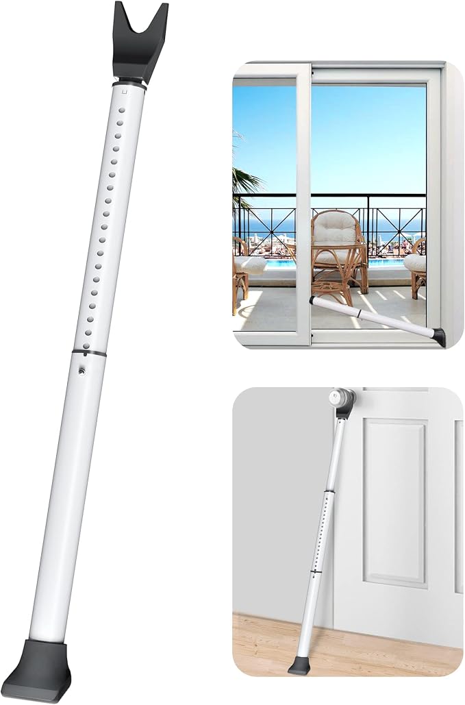 AceMining Door Security Bar, Patio Door Lock, 20-50 in | Sliding Glass Door by AceMining