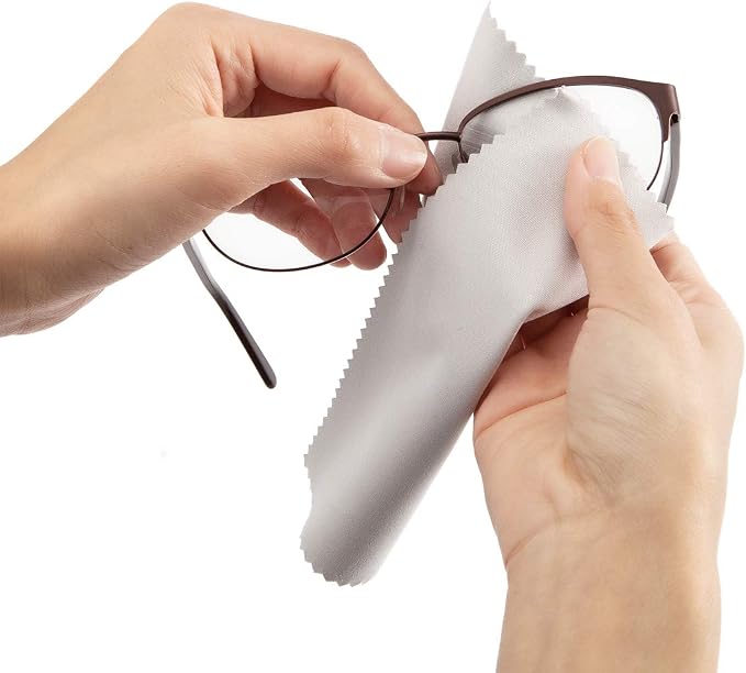 TRIUMPH VISION Eyeglass Cleaning Cloth Glasses Cleaner Microfiber 12 Pack | Eye - Image 4