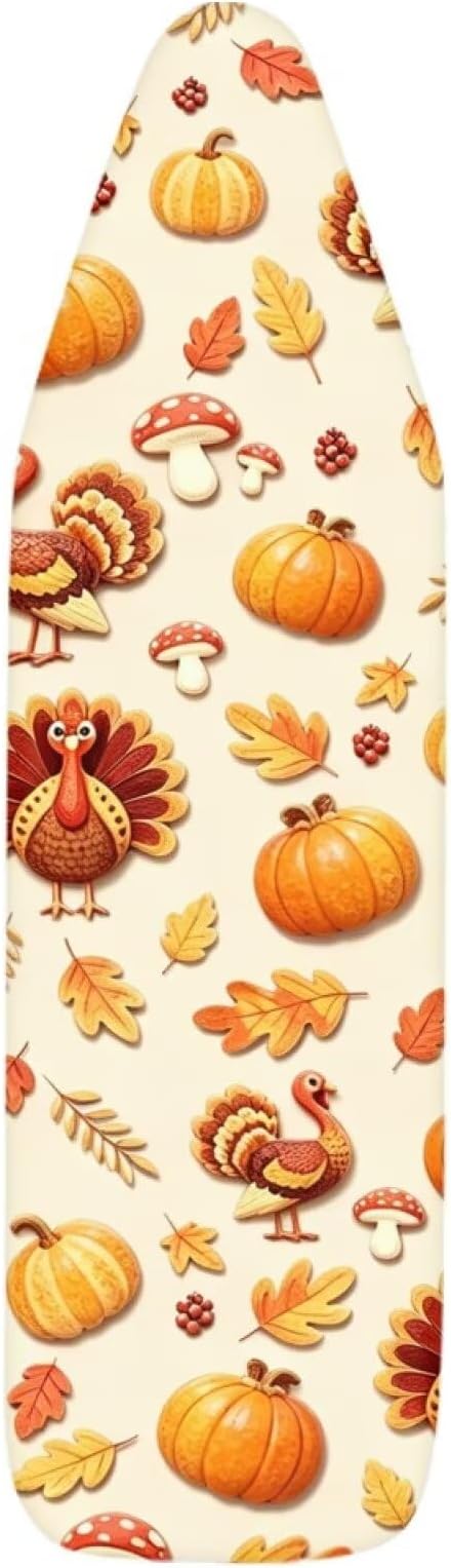 Thanksgiving Turkey Cover for Ironing Board 15x54 Inch Standard Size Iron Board - Image 7