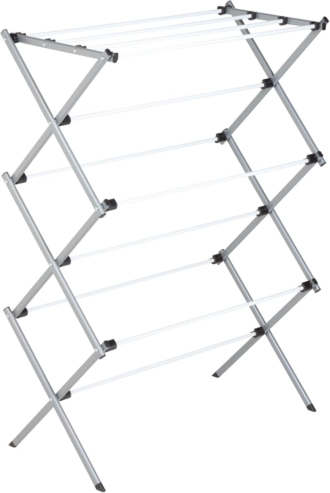 Honey-Can-Do Deluxe Metal Collapsible Clothes Drying Rack, 50 lbs by Honey-Can-Do