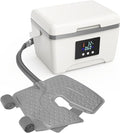 Ice Machine for Knee After Surgery, 9 Quarts Cold Therapy Machine with Digital Panel, Timer Looped Cryotherapy for Knee Replacement, Post-Surgery Swelling Relief, Sprains Recovery