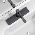 Premium Stone Faucet Mat for Kitchen Sink, 15.8" x 4" Dark Gray | Quick Drying by Unknown