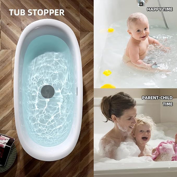 Tub Stopper 2PCS, Bathtub Drain Stopper, 6 inches Bathtub Tub Drain Cover - Image 5