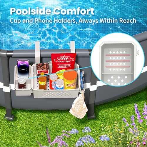 AquaJoyer 2 Sets of Poolside Storage Baskets - Image 5