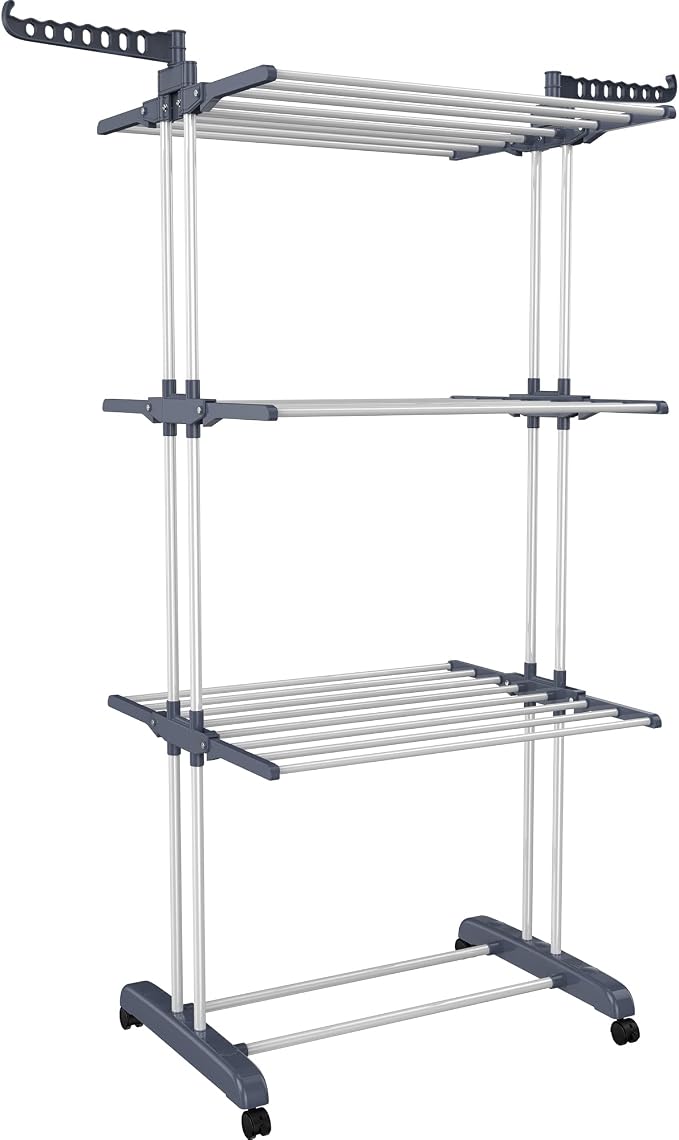 HOMIDEC Clothes Drying Rack, 4-Tier Foldable Drying Rack Clothing | Foldable - Image 9