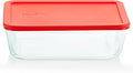 Pyrex Simply Store 11 Cup Glass Food Storage Container, BPA-Free Lid | Meal by Pyrex