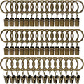 LLPJS 44 Pack Curtain Rings by LLPJSCurtainRingsClipHooks