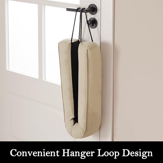 Sunolga Door Draft Stopper, Removable Washable Cover, Blocks Hot and Cold Air - Image 6
