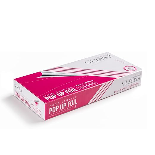 Crystal by crystalware FPU12102400B Premium Aluminum Foil Pop Up Sheets - Image 2