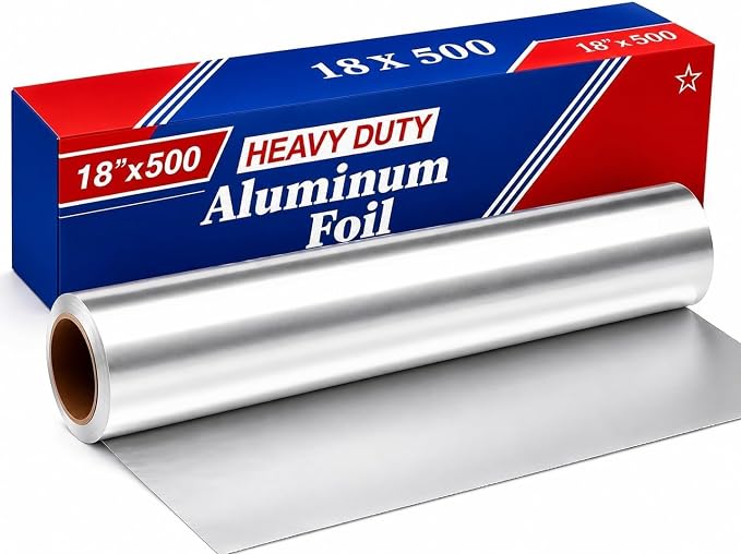 Aluminum Foil, 12x1000 Inches, for Cooking, Commercial use, and Food Storage by Unknown