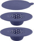 COOK WITH COLOR Kitchen Sink Strainer, Flexible Sink Strainer, Sink Drain by CookwithColor