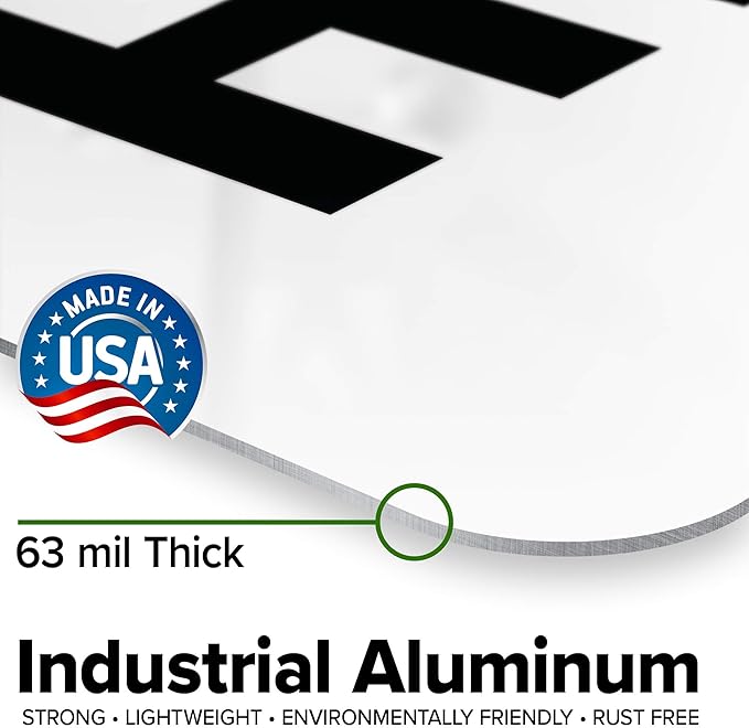 Custom Notice Sign, OSHA Sign, 24x30 Inches, Rust Free .063 Aluminum, Fade Resistant, Made in USA by My Sign Center