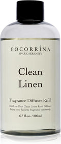 Clean Linen Scented Reed Diffuser Oil by COCORR%C3%8DNA
