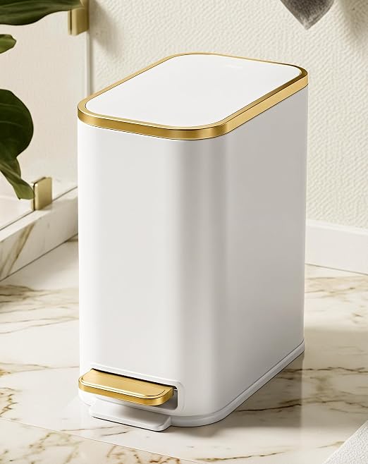 Cesun Small Bathroom Trash Can by Cesun