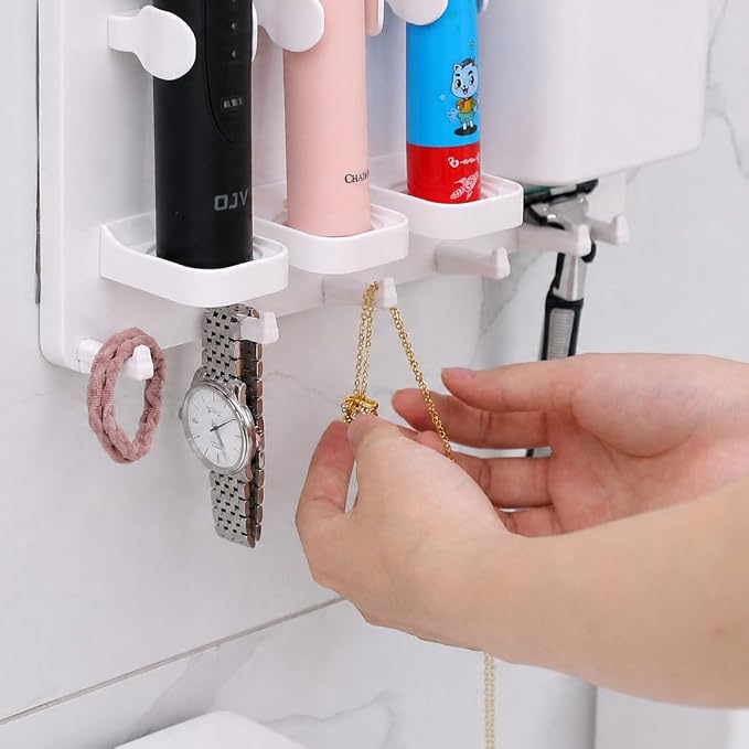 simpletome Adhesive Electric Toothbrush Holder Wall Mounted | no drilling - Image 7