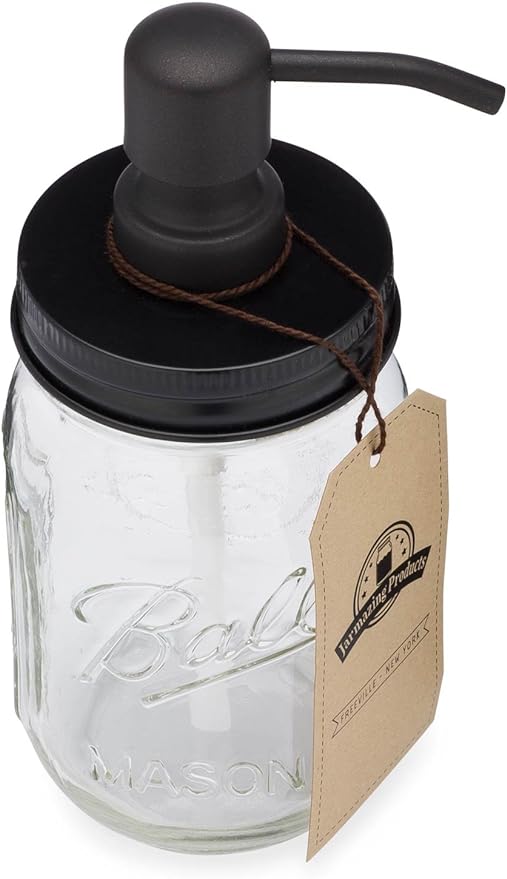 Mason Jar Soap Dispenser - Image 3