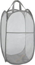 Mesh Large Pop Up Laundry basket, Collapsible Laundry Hampers by Buenod