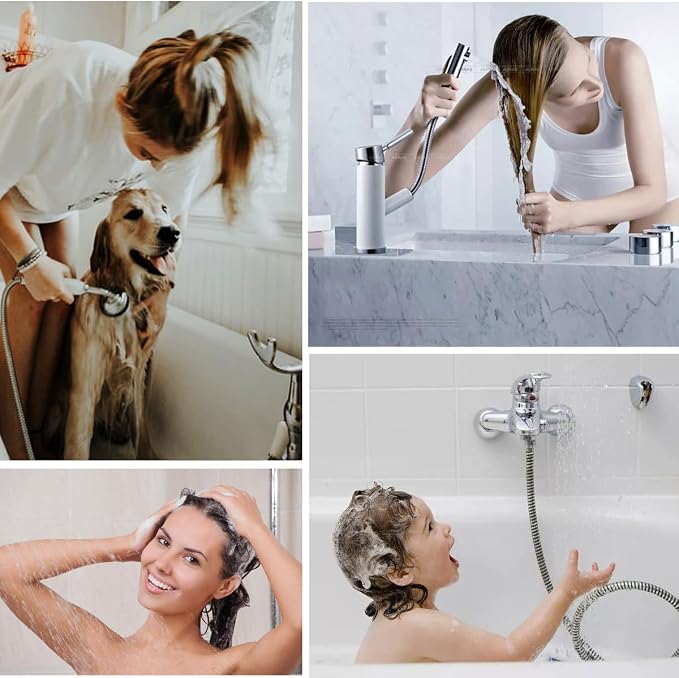 Seatery 2PCS Hair Catcher Shower Drain/Strainer/Cover/Filter/Trap, Bathtub - Image 7