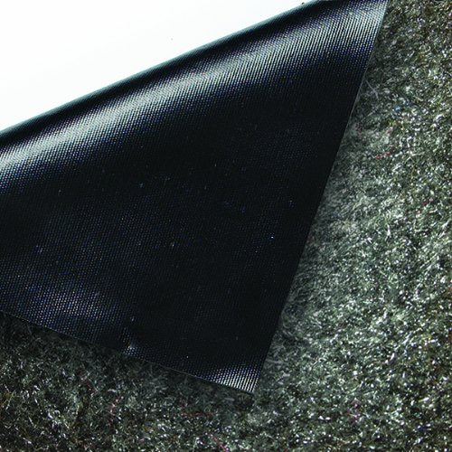 Guardian Silver Series Indoor Walk-Off Floor Mat, Vinyl/Polypropylene, 4'x60', Charcoal