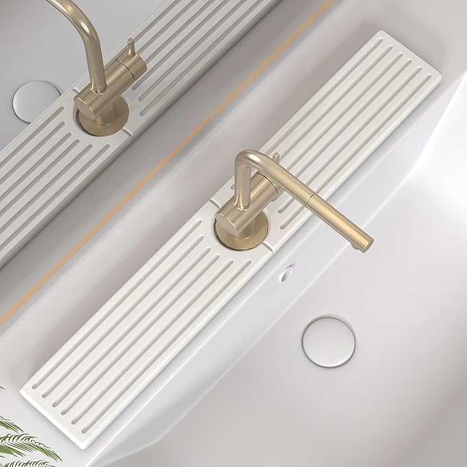 Kitchen Faucet Mat, Diatomite Sink Faucet Mat Splash Guard by Unknown