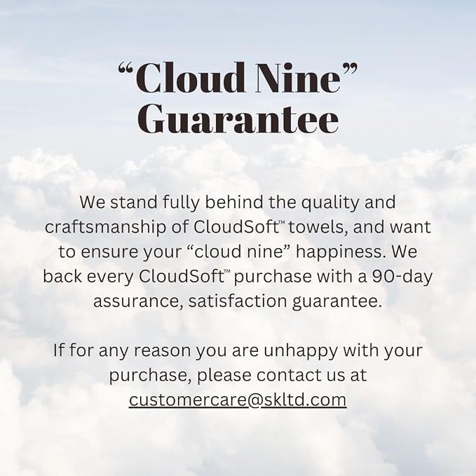SKL Home CloudSoft Hand Towel Set, 100% Cotton Luxury, Slate | Premium - Image 12